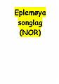 Eplemoya songlag